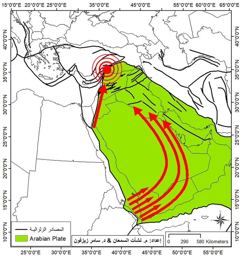 تكنونية الصفيحة العربية