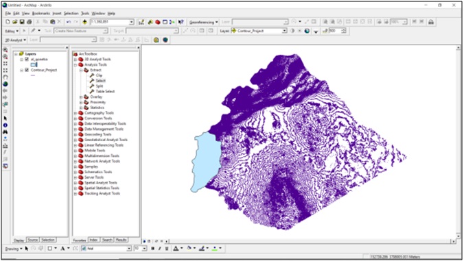 تحليلات الاستخراج والتراكب والقرب باستخدام ArcGIS